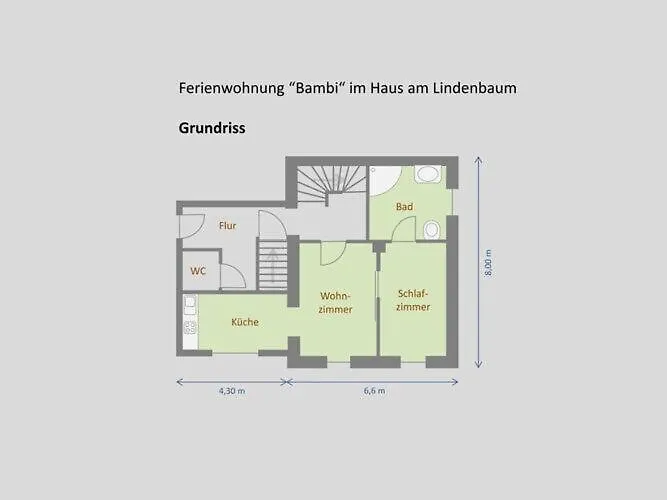 아파트 Bambi In The House At The Linden *